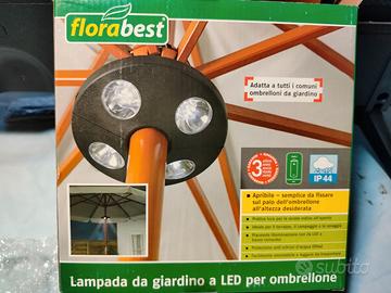 Lampada led per ombrellone