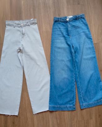 Set 2 jeans ZARA. 13/14 anni, anche vestono XS/S