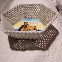 cestino ceramica San marino Titano '900