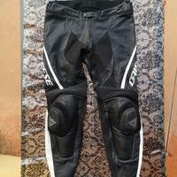 pantaloni moto 56 dainese in pelle sport