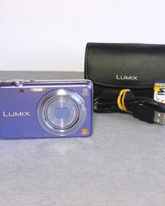 PANASONIC LUMIX DMC-FS45 VIOLA 16MP + COMPLETA
