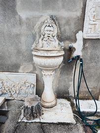 stampo in gomma fontana a muro con maschera 3 PZ.