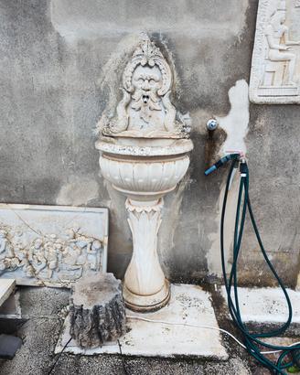 stampo in gomma fontana a muro con maschera 3 PZ.