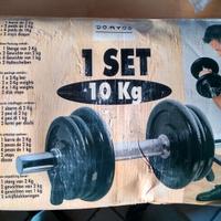 Pesistica - due set manubri 10kg