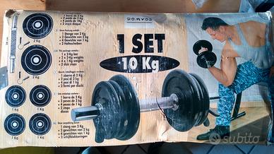Pesistica - due set manubri 10kg