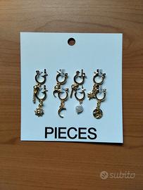 PIECES - PCAMALY EARRINGS 4 PACK - ORECCHINI.