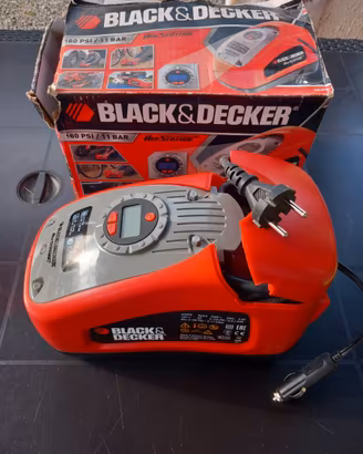 COMPRESSORE BLACK &DECKER PORTATILE