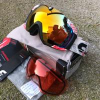 Maschera Carrera 2 lenti Cliff Evo sci snowboard