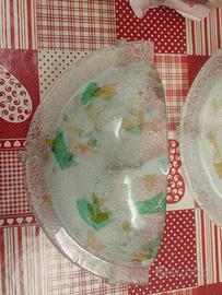 Applique colorate in vetro 