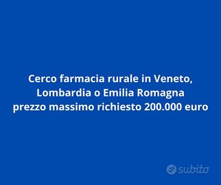 Farmacia Rurale in Veneto, Lombardia o Emilia