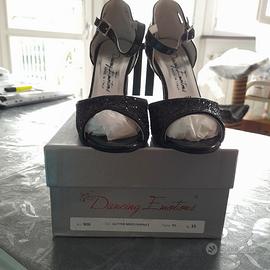 Dancing Emotion SCARPA LATINO e TANGO 35 glitter Sports In vendita a Milano