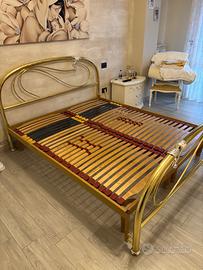 Testiera letto ottone