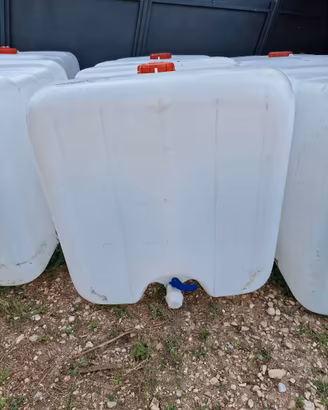 taniche da 1000 litri per acqua piovana giardino.