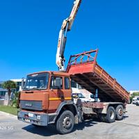 Iveco 190.26 RIBALTABILE E GRU PM 9200 KG