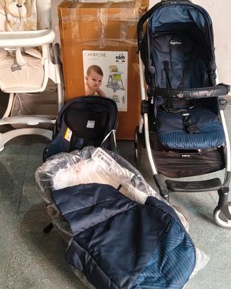 Passeggino trio completo peg perego