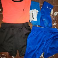 abbigliamento calcio tg 6/8anni