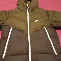 Piumino Nike verde misura M