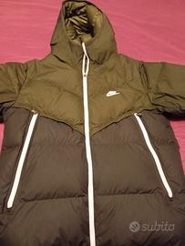 Piumino Nike verde misura M