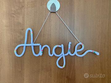 Decorazione murale con Nome