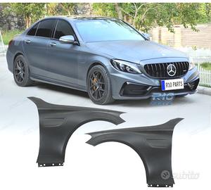 KIT 2 PARAFANGHI MERCEDES W205 C205 14- LOOK C63 M