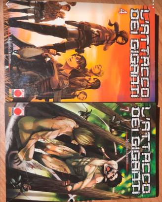 Manga L'attacco dei giganti - Hajime Isayama 