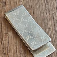 Fermasoldi Gucci in argento 925 originale al 100%