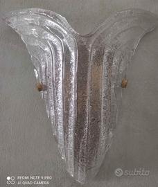 coppia di appliques vetro di Murano