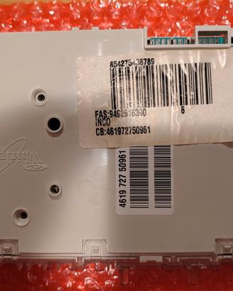 Scheda lavastoviglie Whirlpool mod. WP 75