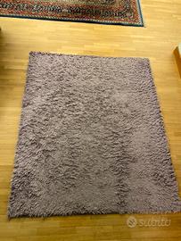 Tappeto Besana 160x135 cm pelo lungo lilla