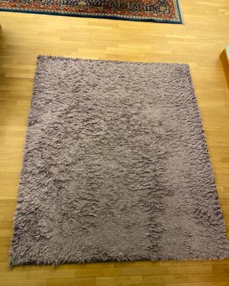 Tappeto Besana 160x135 cm pelo lungo lilla