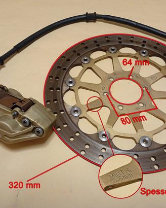 Pinza e disco SX Brembo Ducati Monster