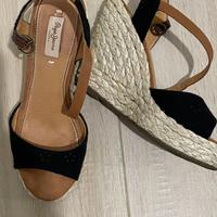 Pepe Jeans zeppe nere numero 36