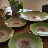 set piatti anni 30 Galvani ceramiche 