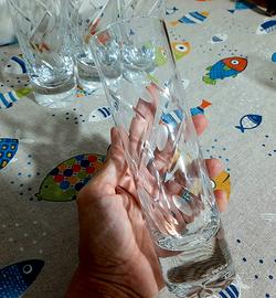 Bicchieri alti vintage