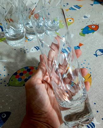 Bicchieri alti vintage