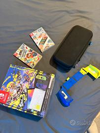 Nintendo switch oled Splatoon 3 + giochi +  borsa