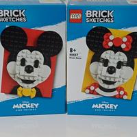 LEGO BRICK SKETCHES 40456 + 40457 