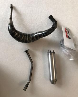 Marmitta e Silenziatore Giannelli BETA RR Motard