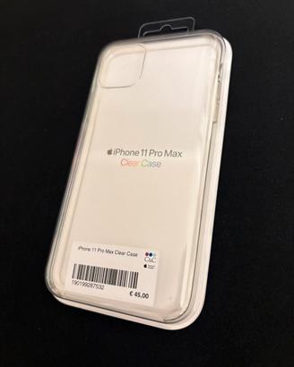 Custodia Apple trasparente per iPhone 11 Pro Max