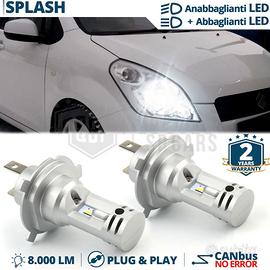 Lampadine LED H4 per Suzuki Splash Luce Bianca