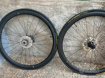 Ruote carbonio CANNONDALE HOLLOWGRAM 35 DISC