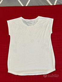 Camicia donna rossa in raso taglia L