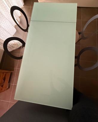 Tavolo ferro battuto con 4 sedie (Cantori)