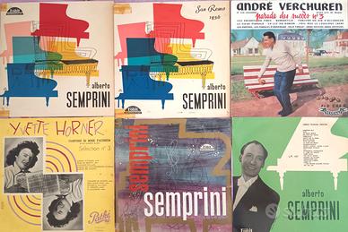 Vinili vintage Semprini +altri