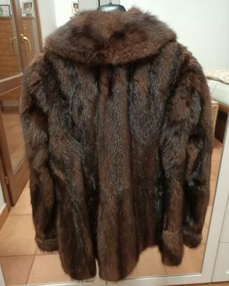 Giacca vintage, pelliccia visone
