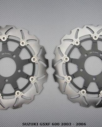 Dischi freno anteriore SUZUKI GSXF 600 2003 - 2006