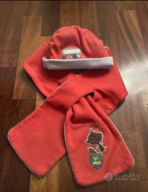 Sciarpa e cappello neonato