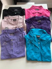7 polo Kappa donna nuove taglia medium