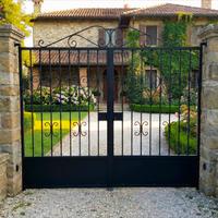 Cancello in ferro battuto artigianale