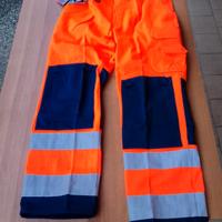 Pantaloni da lavoro alta visibilità taglia 54